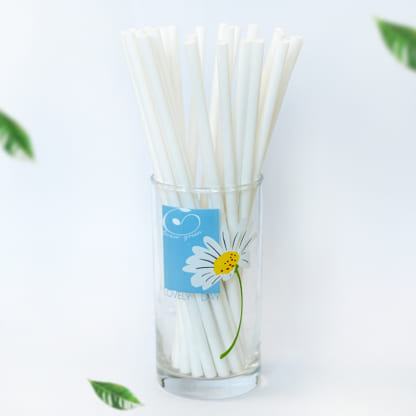 Ecofriendly paper straws are suitable for coffee shops, restaurants, bars, hotels, resorts