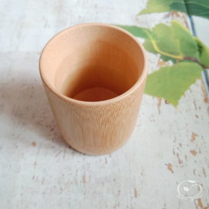 natural bamboo drinking cup