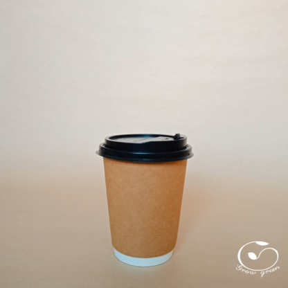 Double wall Paper cup 12Oz with lid