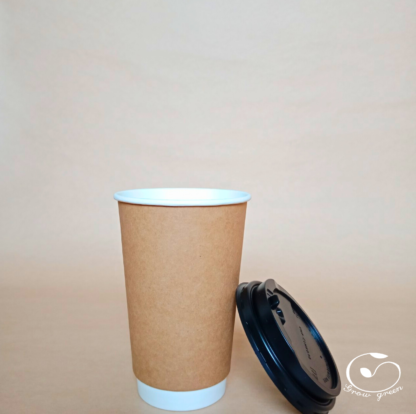 Double wall paper cup 500ml