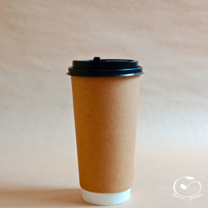 Double wall paper cup 22Oz with lid